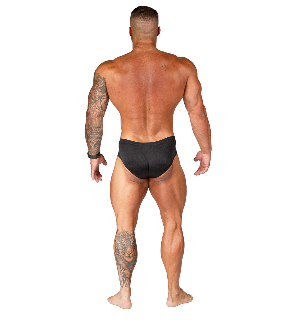 Classic Physique Posing Trunks - Matte Black