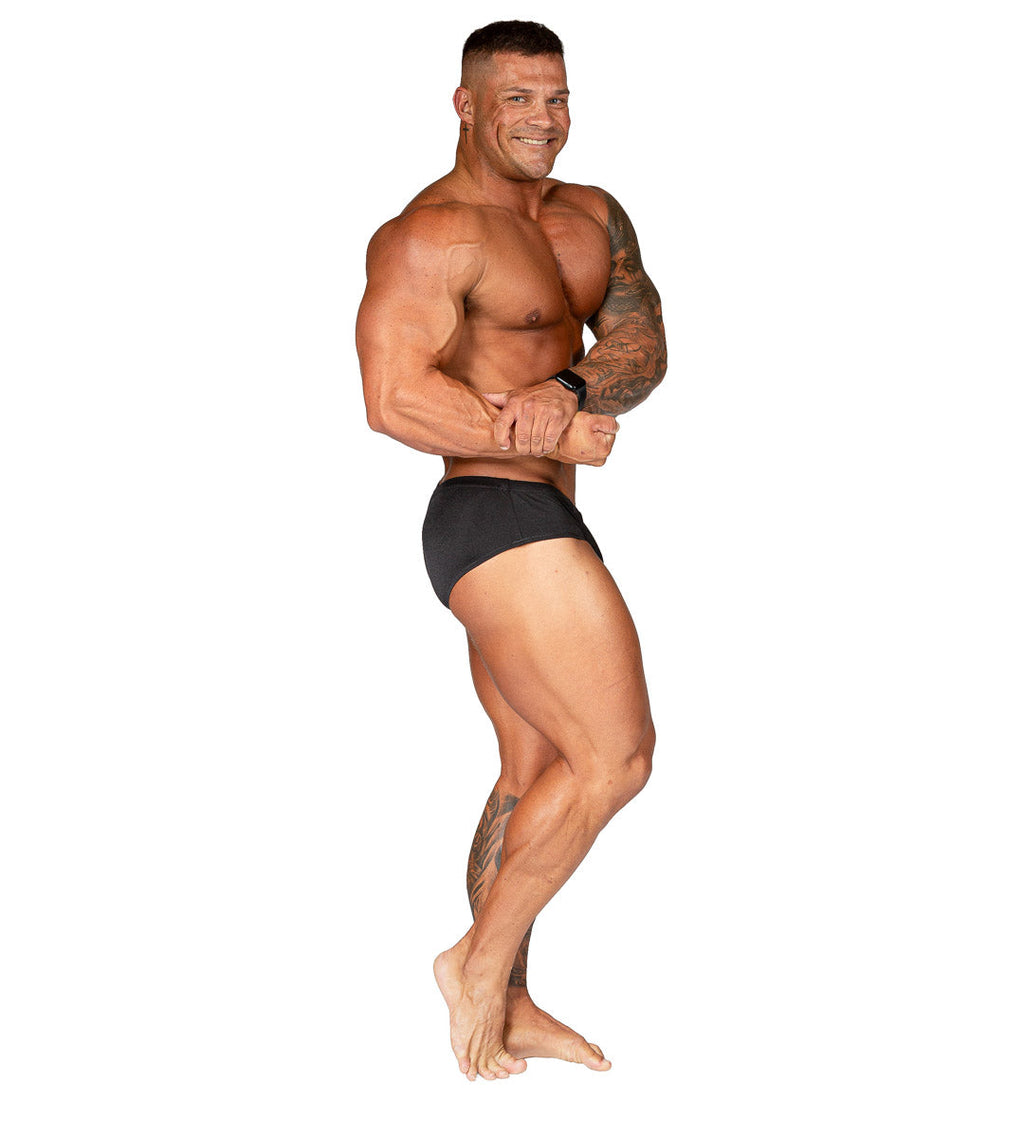 Classic Physique Posing Trunks - Matte Black