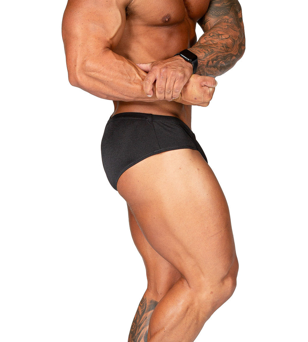 Classic Physique Posing Trunks - Matte Black