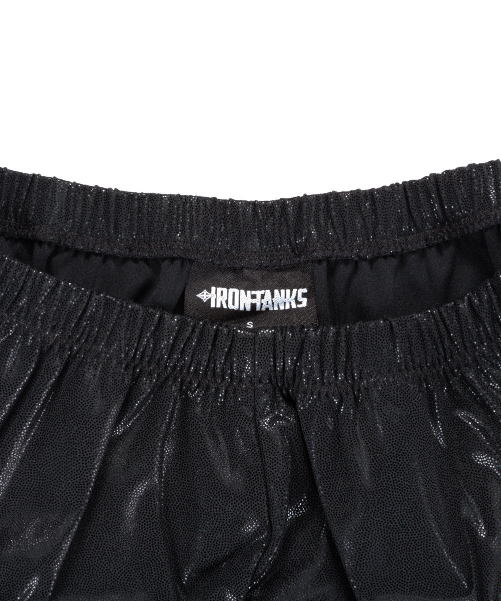 Classic Physique Posing Trunks - Metallic Black