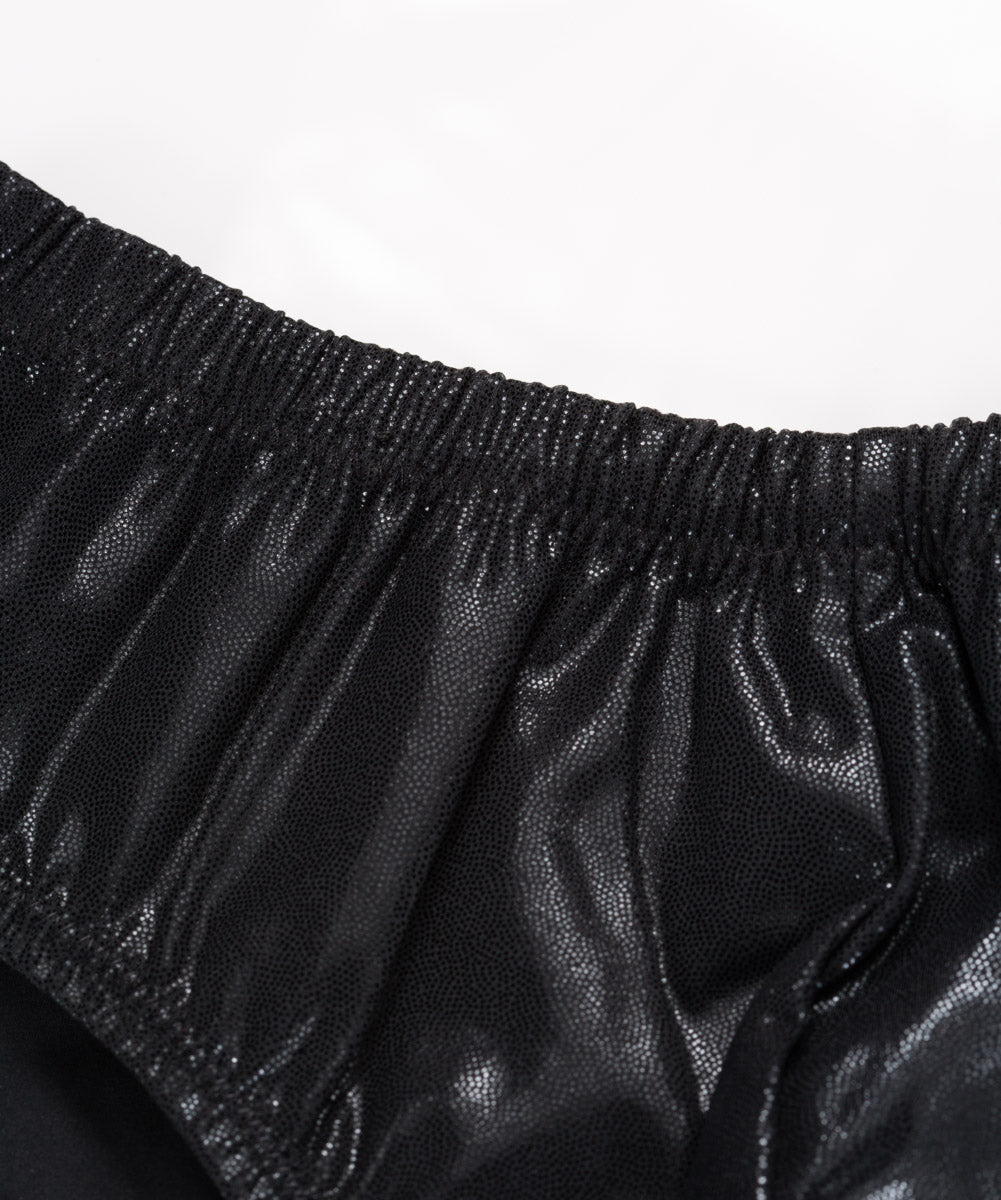 Classic Physique Posing Trunks - Metallic Black