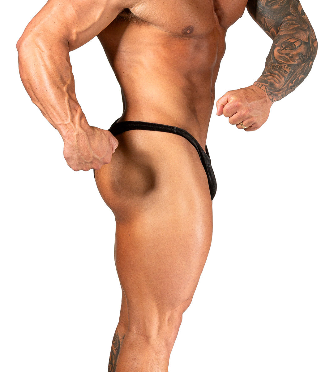 Pro Olympian Posing Trunks - Midnight Velvet