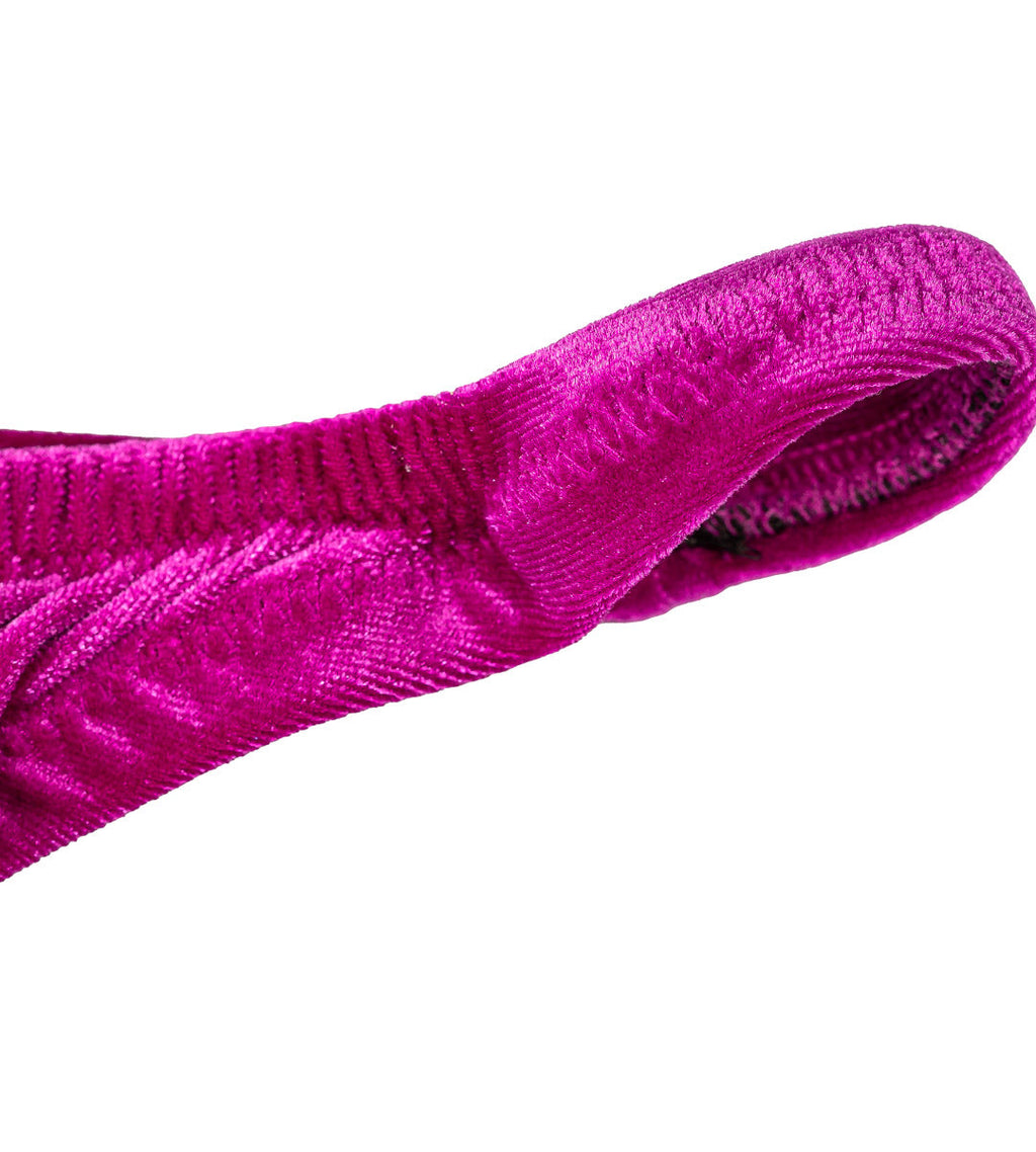 Pro Olympian Posing Trunks - Fuchsia Velvet