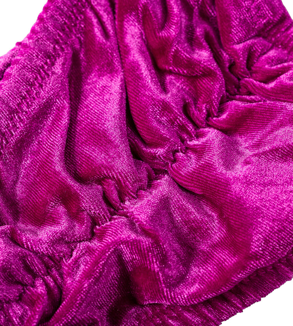 Pro Olympian Posing Trunks - Fuchsia Velvet