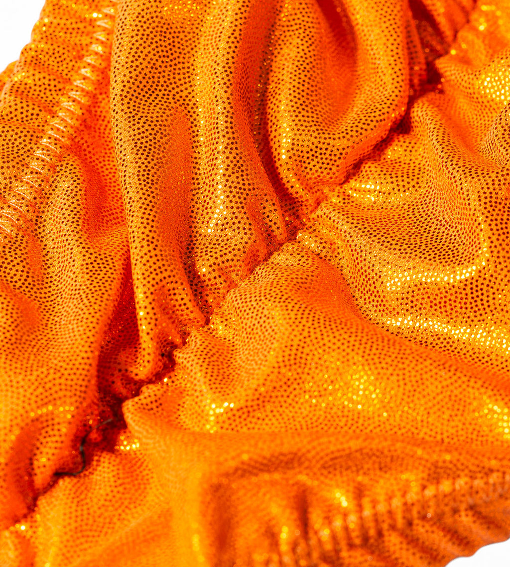 Pro Olympian Posing Trunks - Metallic Orange