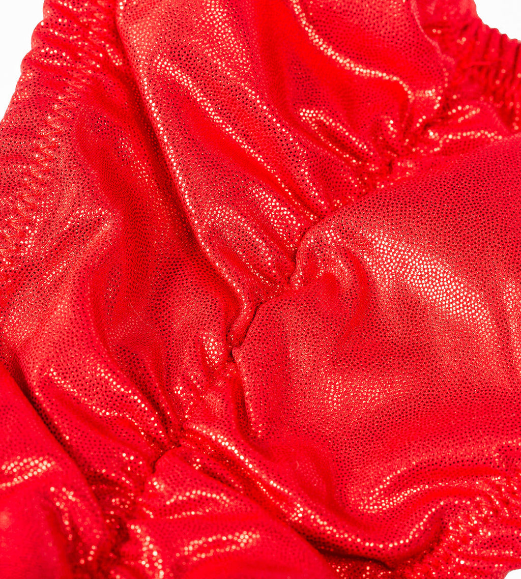 Pro Olympian Posing Trunks - Metallic Red