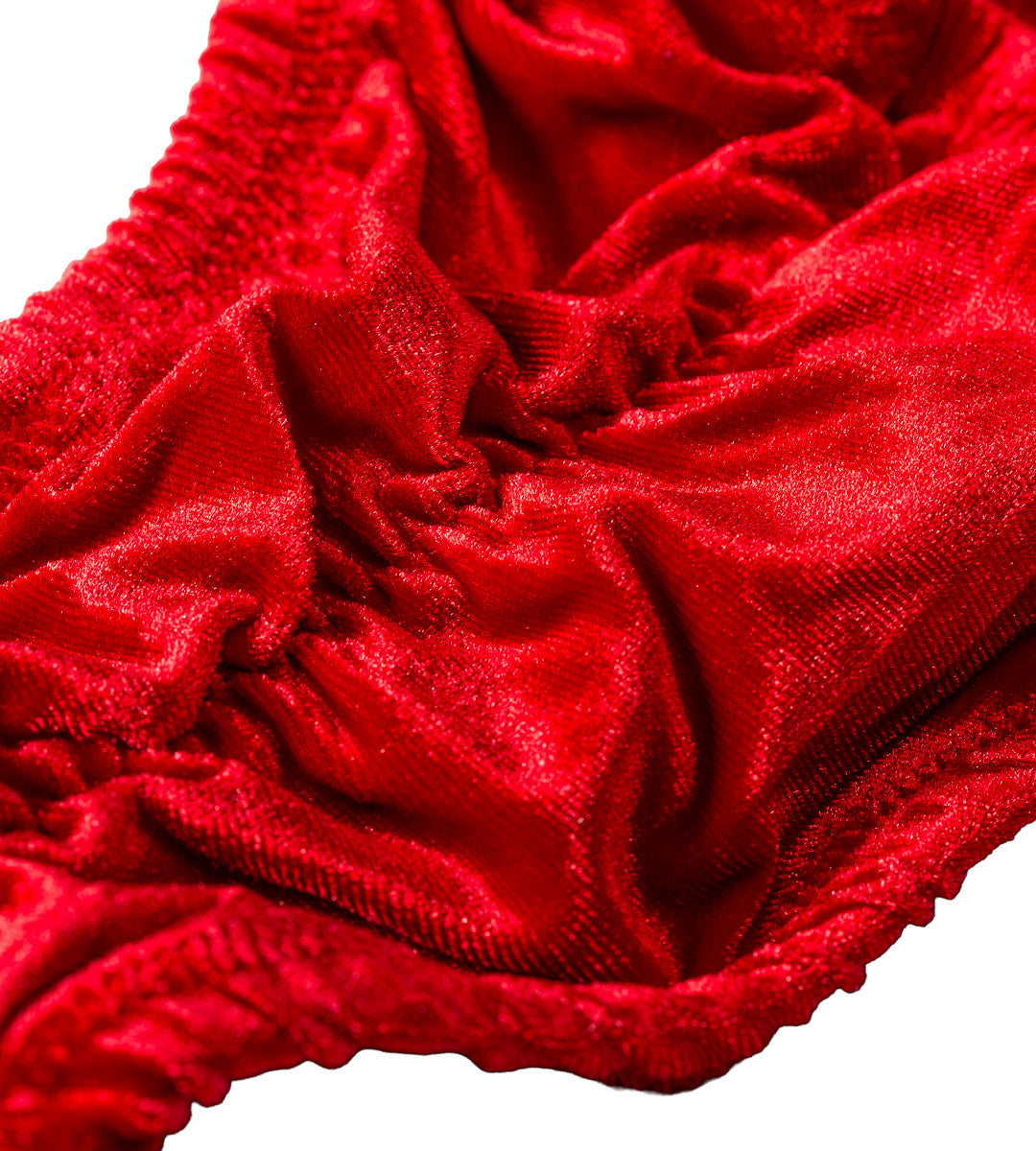 Pro Olympian Posing Trunks - Crimson Velvet