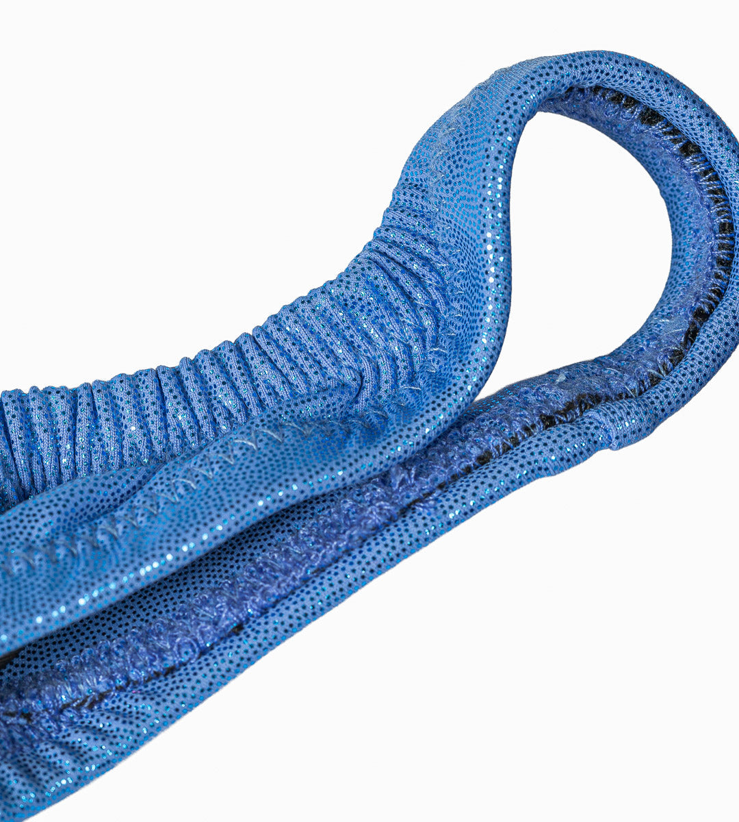 Pro Olympian Posing Trunks - Metallic Ice Blue